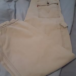 Levi cargo khaki pants
